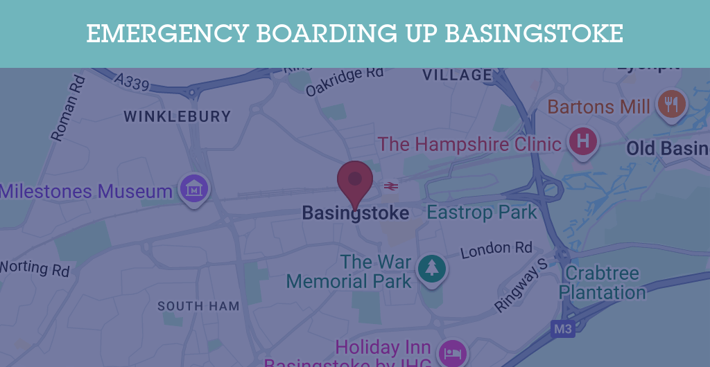 Emergency Boarding Up Services in Basingstoke - RG postcode