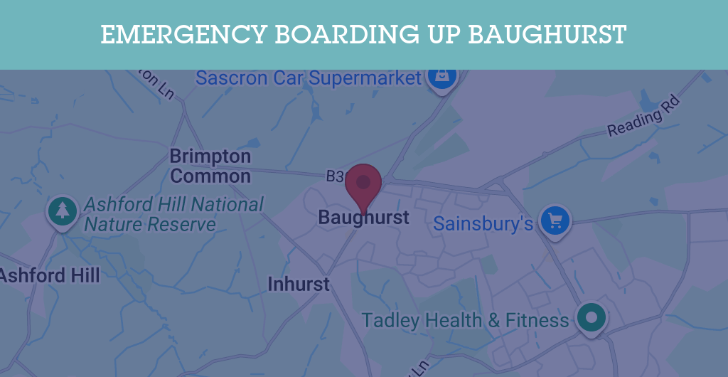 Emergency Boarding Up Services in Baughurst - RG postcode