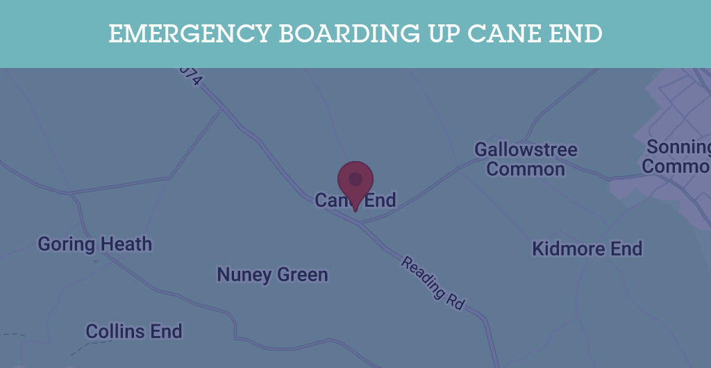 Emergency Boarding Up Services in Cane End - RG postcode