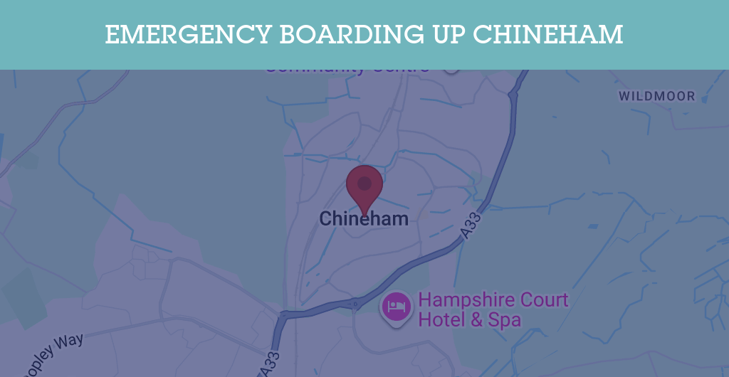 Emergency Boarding Up Services in Chineham - RG postcode