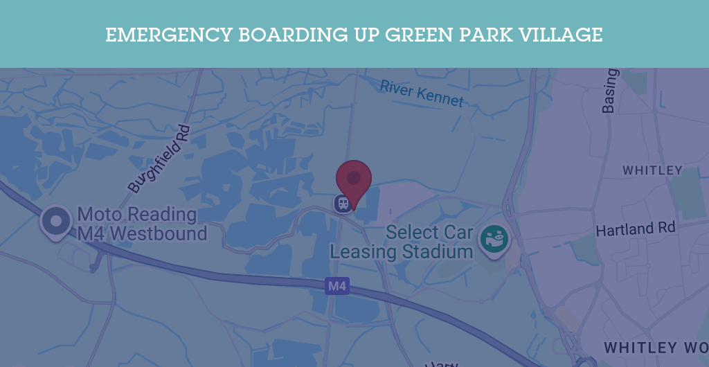 Emergency Boarding Up Services in Green Park Village - RG postcode