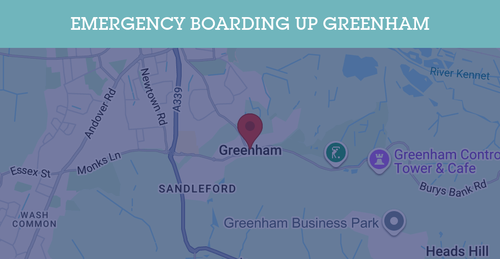 Emergency Boarding Up Services in Greenham - RG postcode