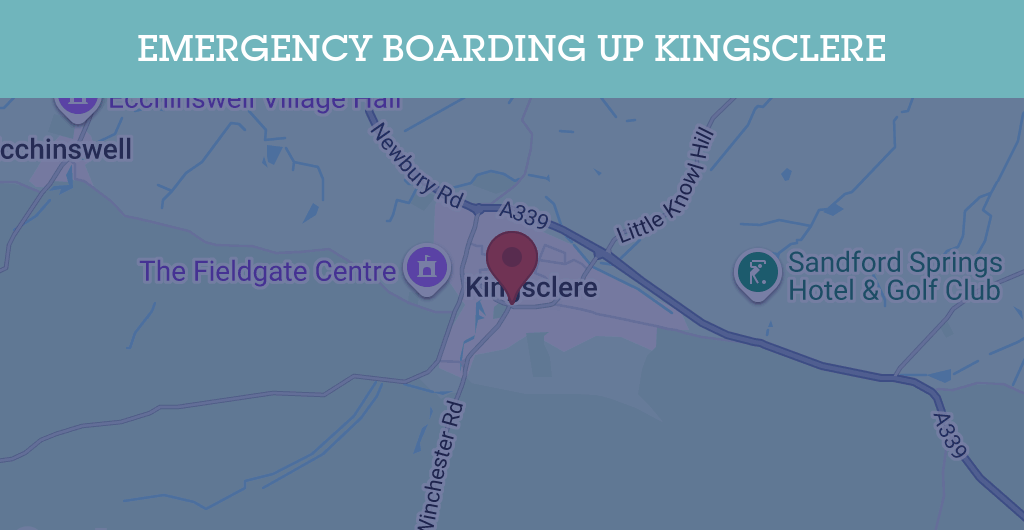 Emergency Boarding Up Services in Kingsclere - RG postcode