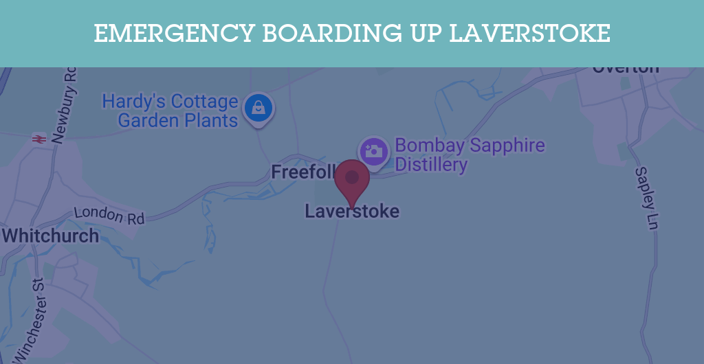 Emergency Boarding Up Services in Laverstoke - RG postcode