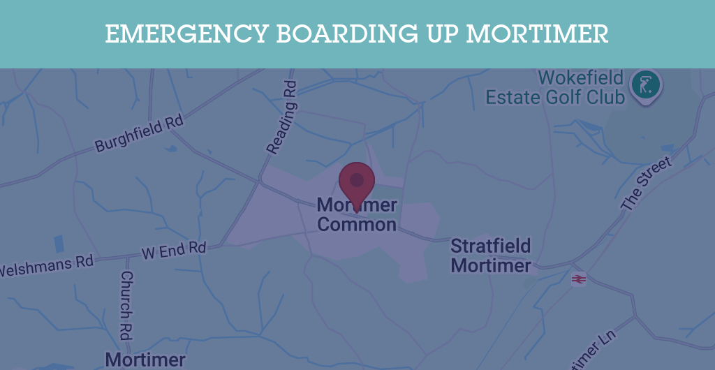 Emergency Boarding Up Services in Mortimer - RG postcode