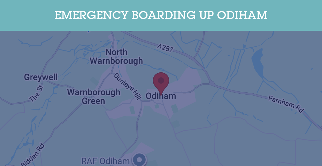 Emergency Boarding Up Services in Odiham - RG postcode