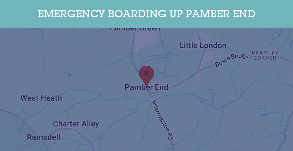 Emergency Boarding Up Services in Pamber End - RG postcode