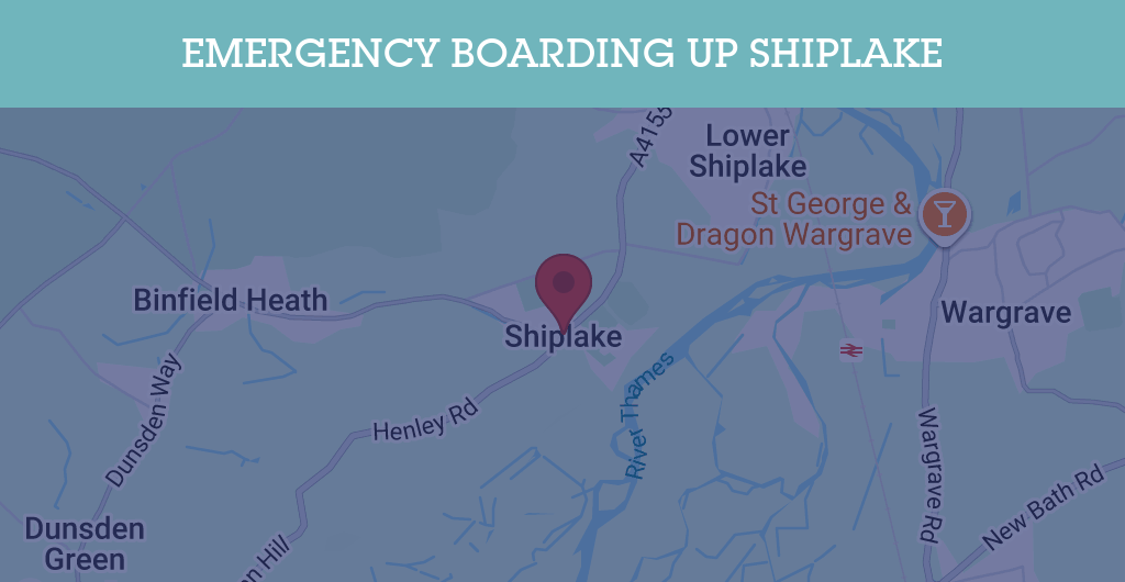 Emergency Boarding Up Services in Shiplake - RG postcode