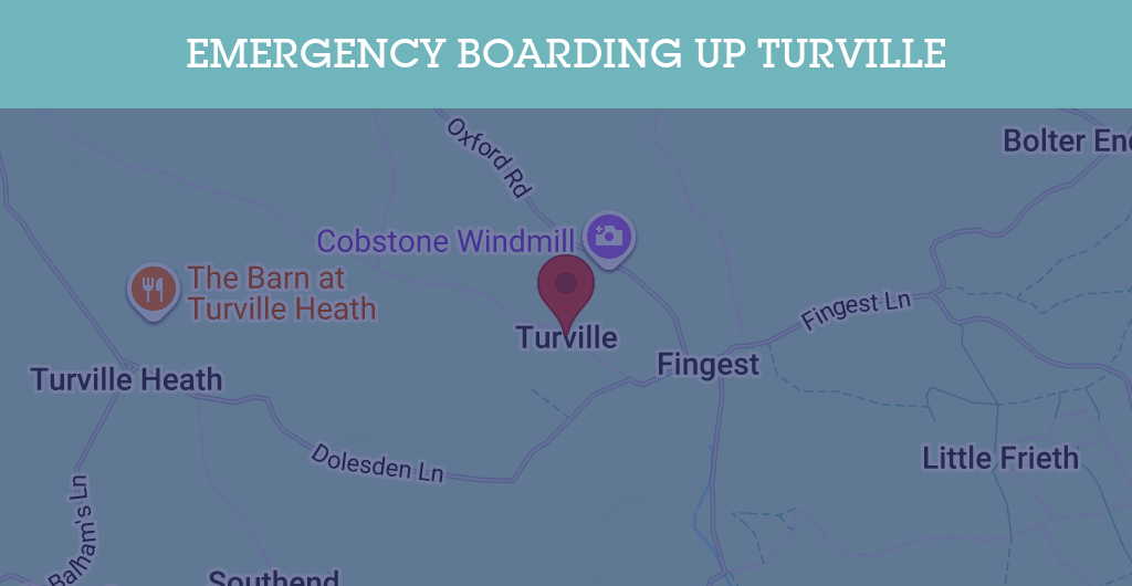 Emergency Boarding Up Services in Turville - RG postcode