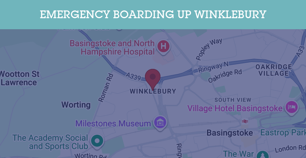 Emergency Boarding Up Services in Winklebury - RG postcode